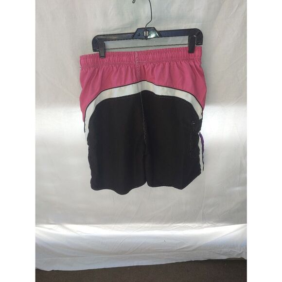 RS Surf Mens Size Large Black Multicolor Mesh Lined Swim Trunks. - Picture 5 of 5